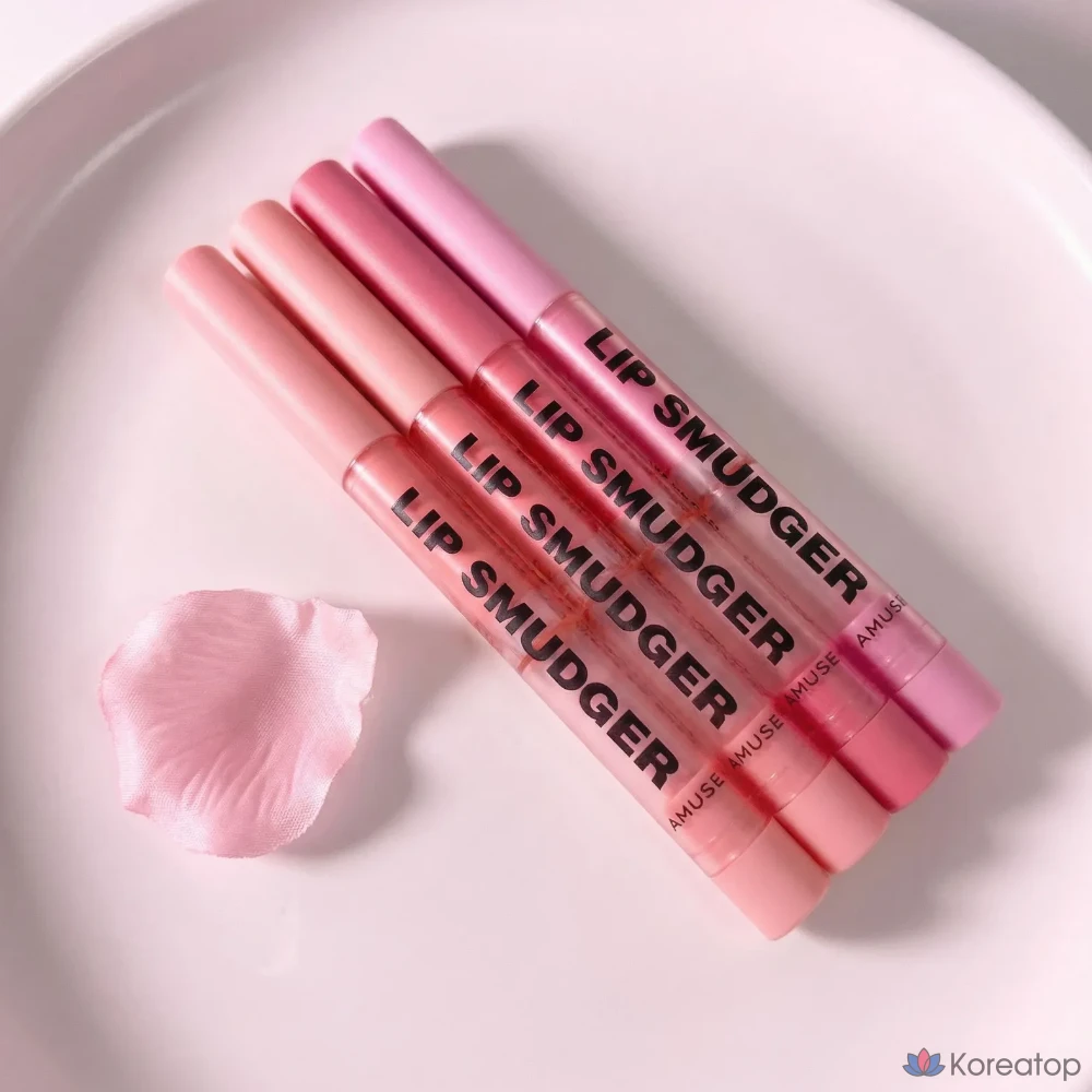 Тинт для губ AMUSE Lip Smudger, оттенок 01 Peach, 0.5 г, 1 шт.