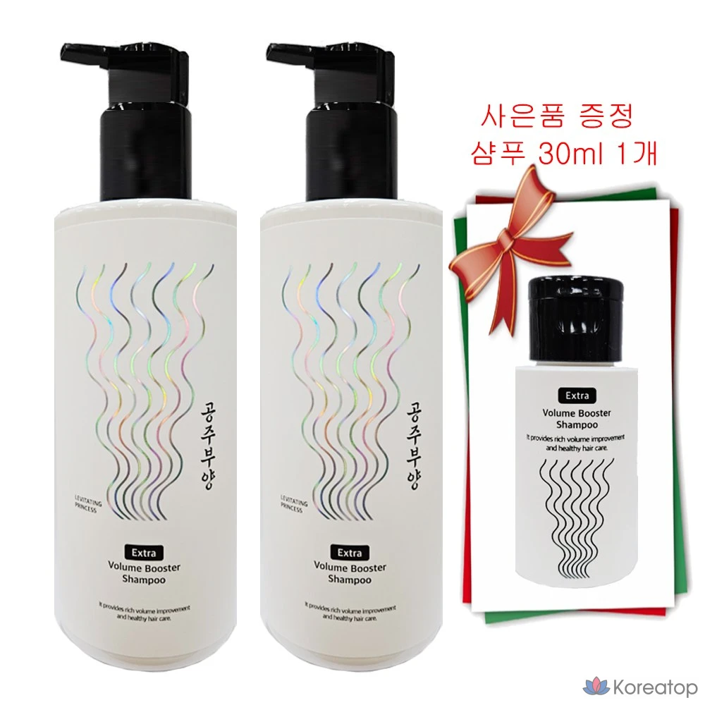 Шампунь против выпадения волос Gahi Princess Volume Booster 500 мл + 500 мл + 30 мл, 1 шт.