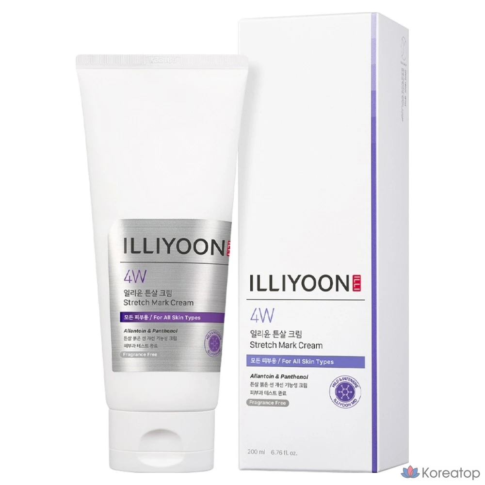 Крем от растяжек Illiyoon с низким уровнем стимуляции, 200 мл, 1 шт.