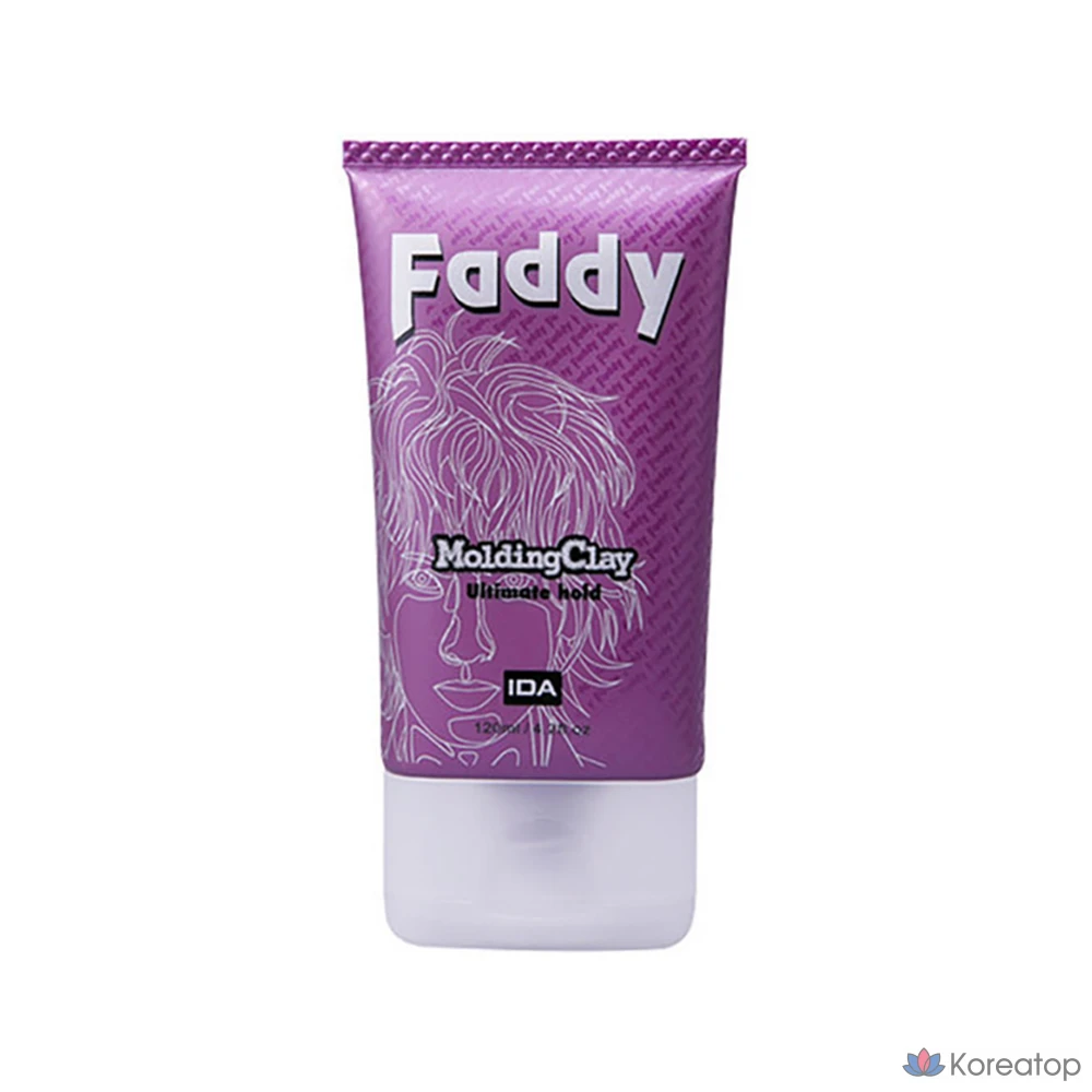 Воск для укладки волос DASHU Faddy Molding Clay Ultimate Hold, 1 шт., 120 мл