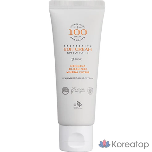 Солнцезащитный крем Dr. Orga 100 SPF50+ PA+++, 50 мл, 1 шт.