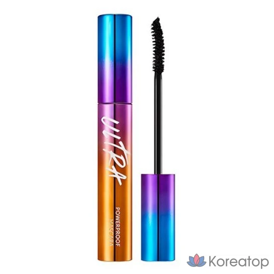 Тушь для ресниц Missha Ultra Powerproof, 8 г, черная, 1 шт.