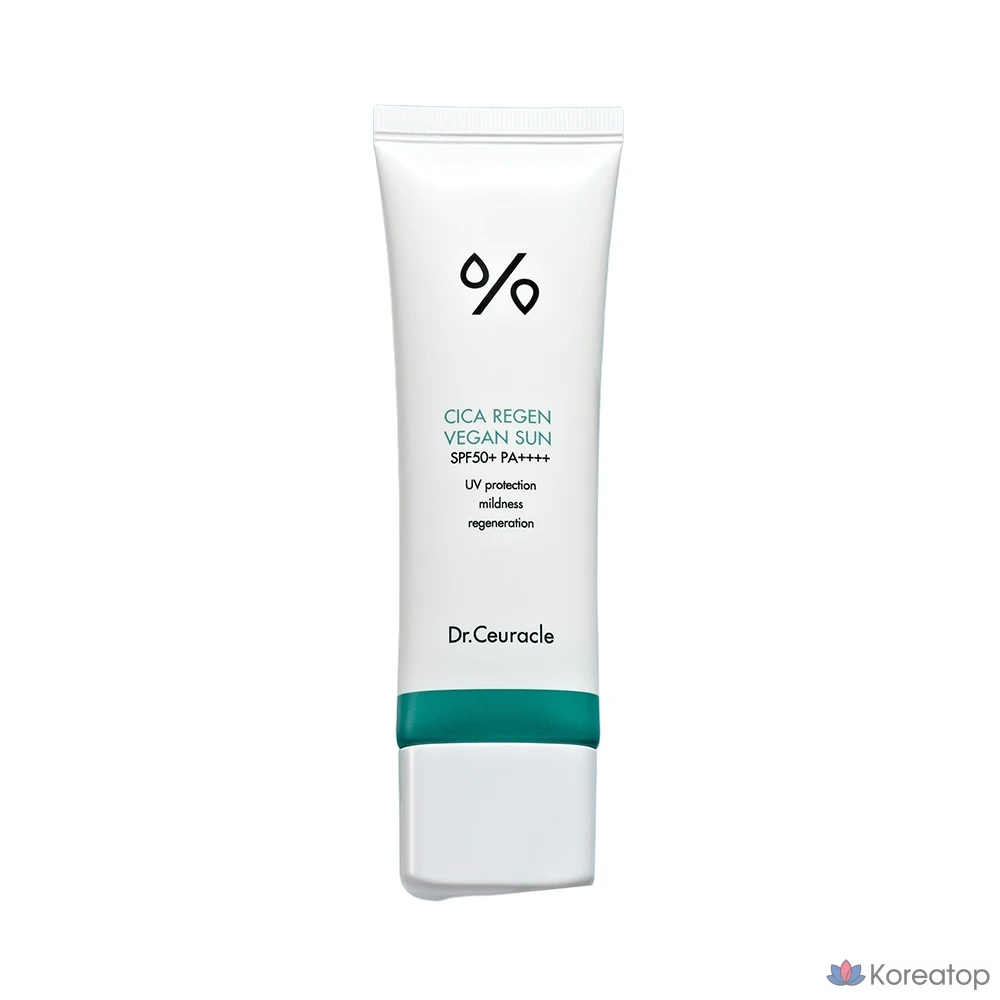 Солнцезащитный крем Dr. Ceuracle Cica Regen Vegan Sun, SPF50+ PA++++, 50 мл, 1 шт.