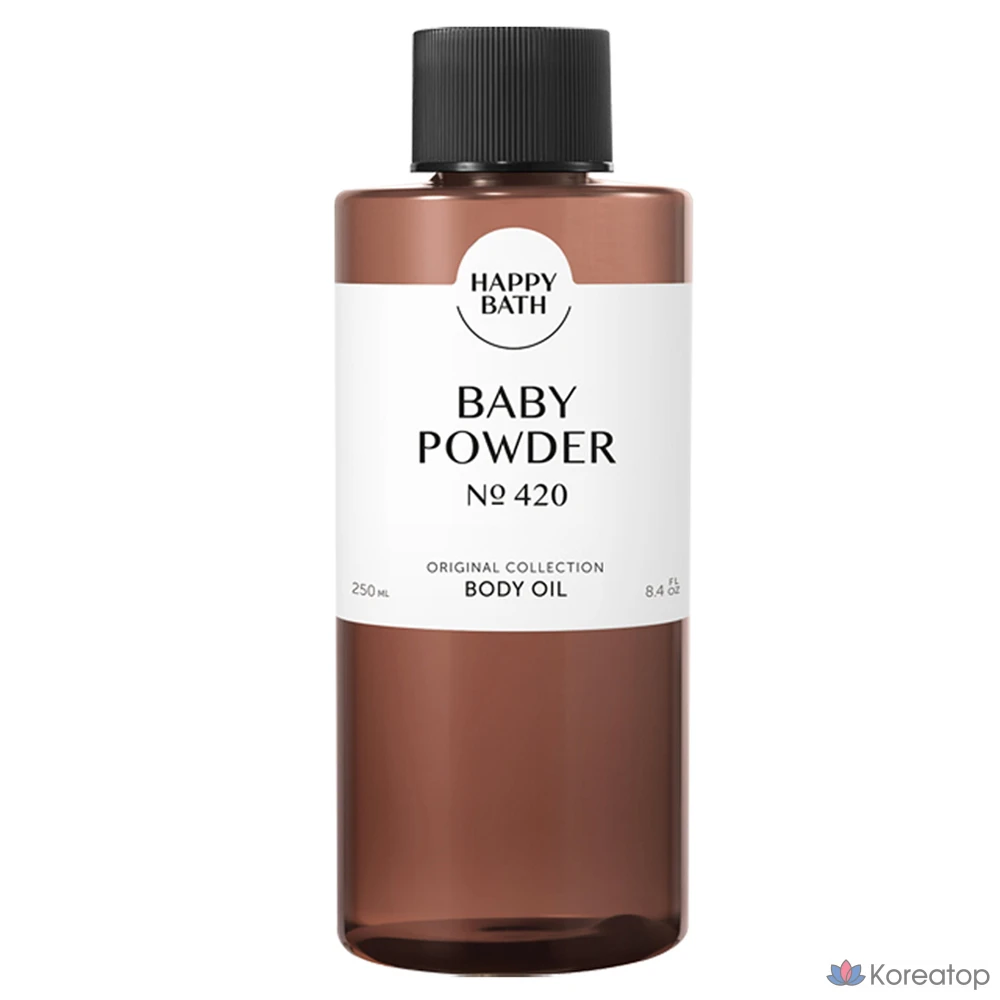 Масло для тела Happy Bath Original Collection с детской присыпкой, 250 мл, 1 шт.