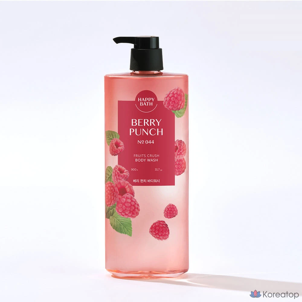 Гелевое очищение для тела Happy Bath Fruits Crush Body Wash Berry Punch, 900 г, 1 шт.