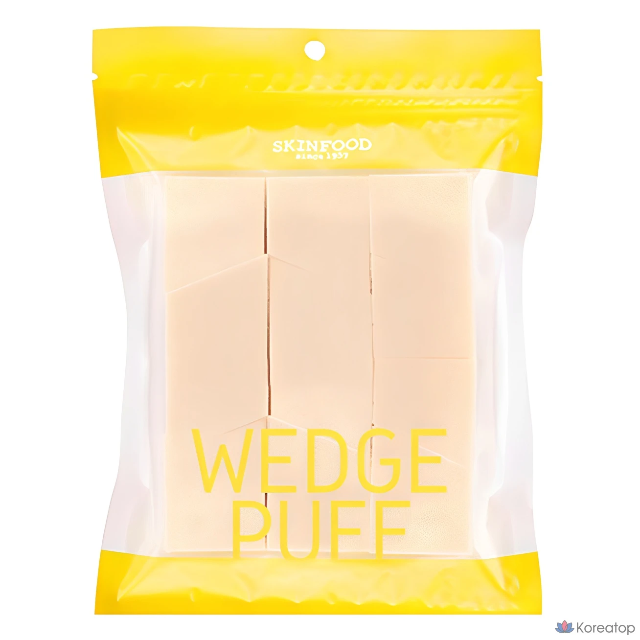 Спонж для макияжа Skinfood Wedge Puff, 1 шт.