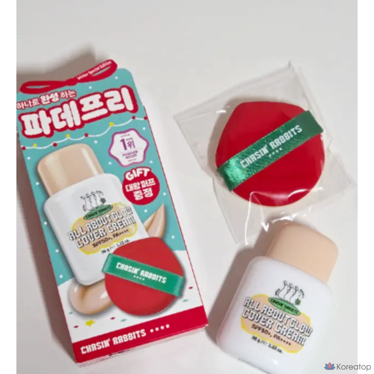ALL ABOUT GLOW COVER CREAM Fadefree Chasin Rabbits All About Glow Cover Cream SPF50+PA++++, 1 шт., 35 г