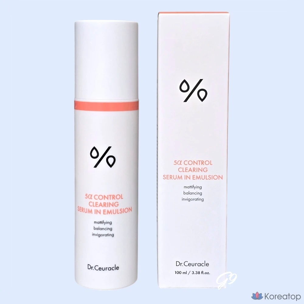 Сыворотка Dr. Ceuracle 5 Alpha Control Clearing Serum in Emulsion, 100 мл, 1 шт.