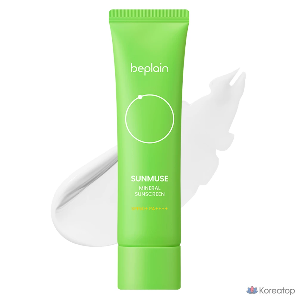 Солнцезащитный крем Beplain Sunmuse Mint Green SPF50+ PA++++, 50 мл, 1 шт.