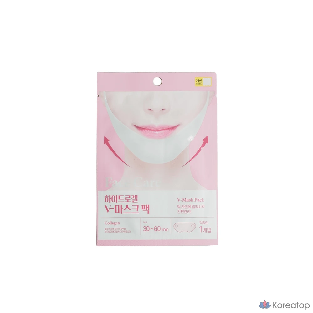Набор гидрогелевых масок Pack Me In Hydrogel V Mask Pack, базовый ассортимент, 1 шт.