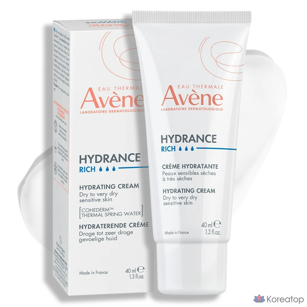 Увлажняющий крем Avene Hydrance Hydrating Rich Cream, 40 мл, 1 шт.