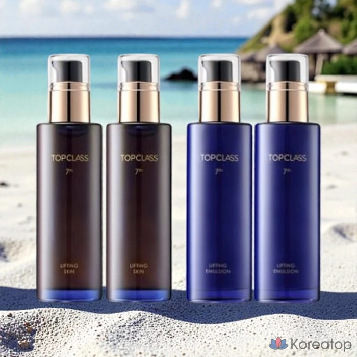 Набор для ухода Charmzone Topclass 7th Generation Lifting 4-piece Set (Toner 2 + Emulsion 2), 1 шт.