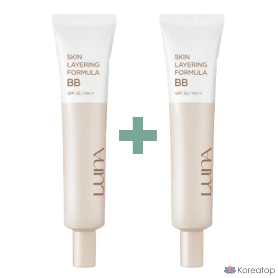 BB-крем Luna Skin Layering Formula SPF35 PA++, оттенок 1+1 бежевый, 50 г, 1 шт.