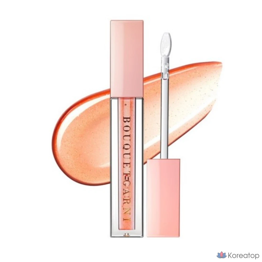 Блеск для губ Bouquet Garni Water Glint Lip Gloss, оттенок 02 Coral Wave, 3.3 г, 1 шт.