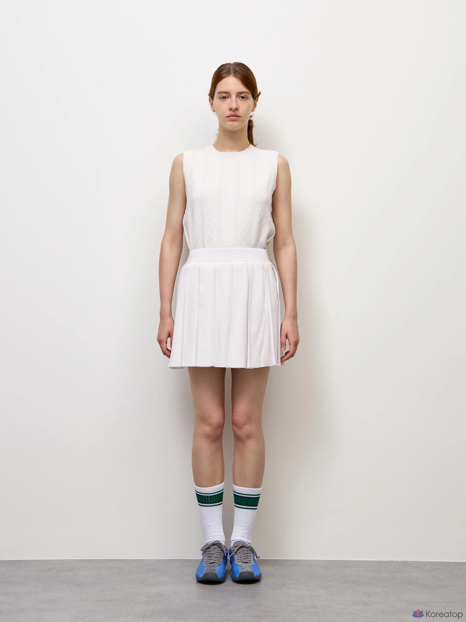 Мини-юбка Uniqlo Knit Pleated