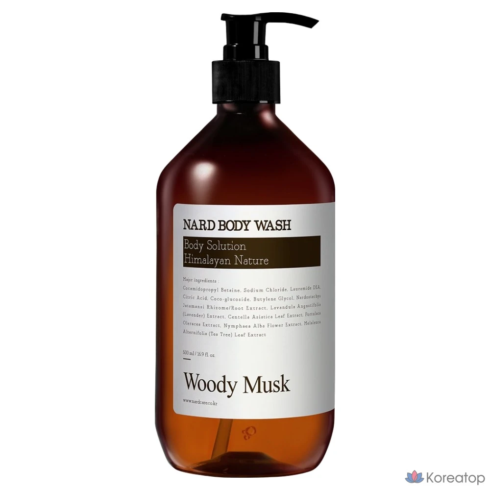 Гель для душа NARD Woody Musk, 500 мл, 1 шт.