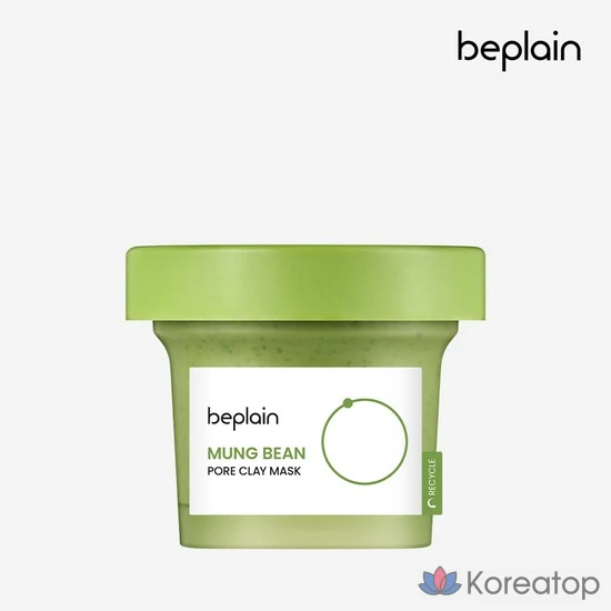 Глиняная маска для лица Beplain Mung Bean Pore Clay Pack, 120 мл, 1 шт.