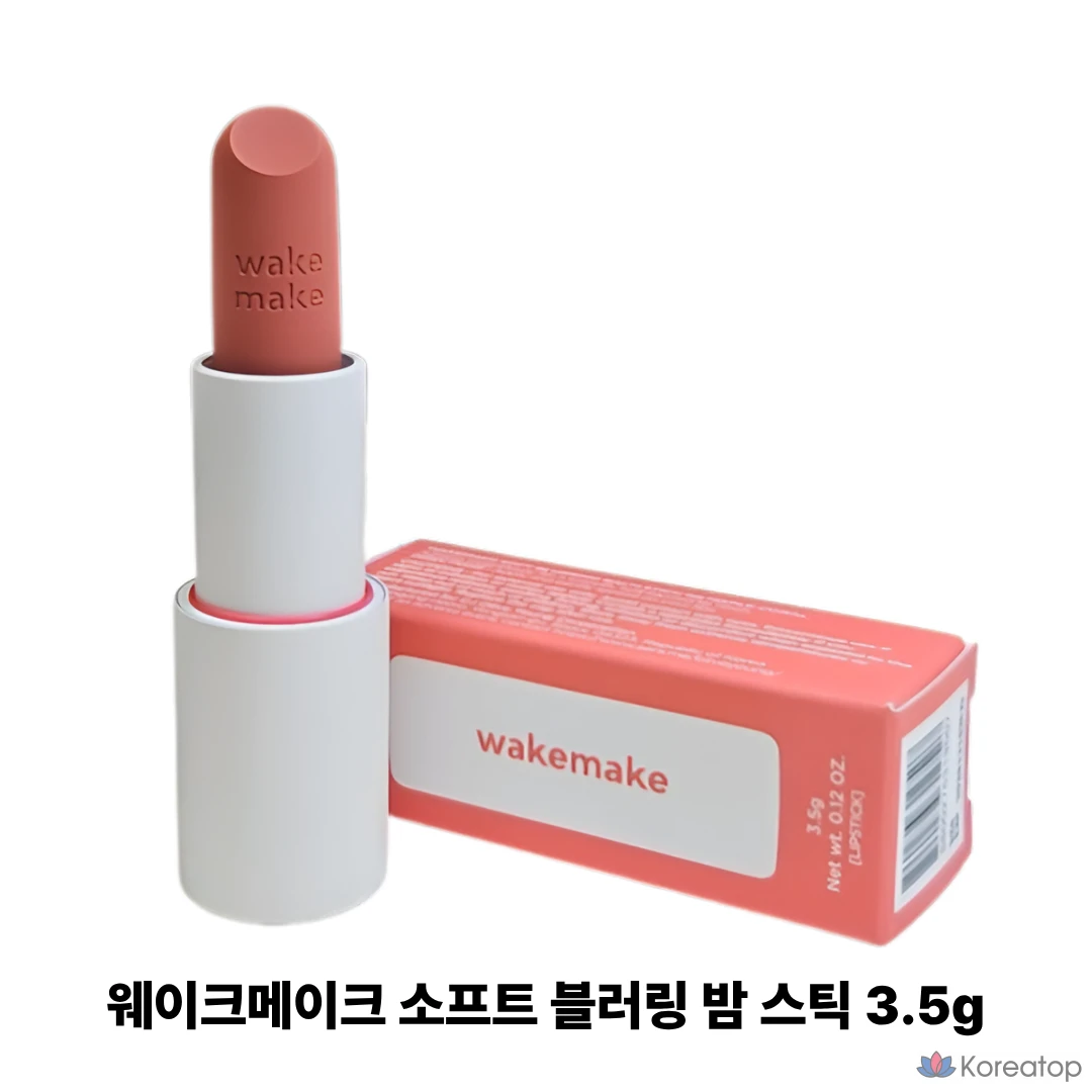 Бальзам для губ WAKEMAKE Soft Blurring Balm Stick, оттенок 01 Love Fever, 3.5 г, 1 шт.