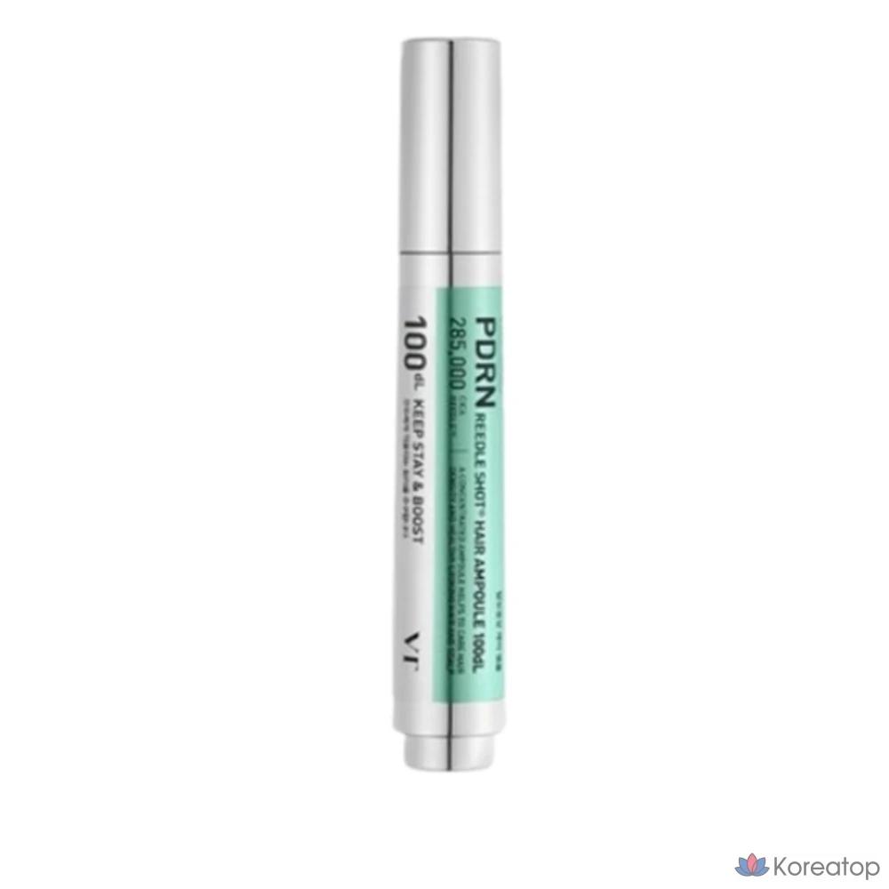 VT PDRN Riddle Shot Ампула для ухода за кожей головы, 100 ампул, средство от выпадения волос, 15 мл, 1 шт.