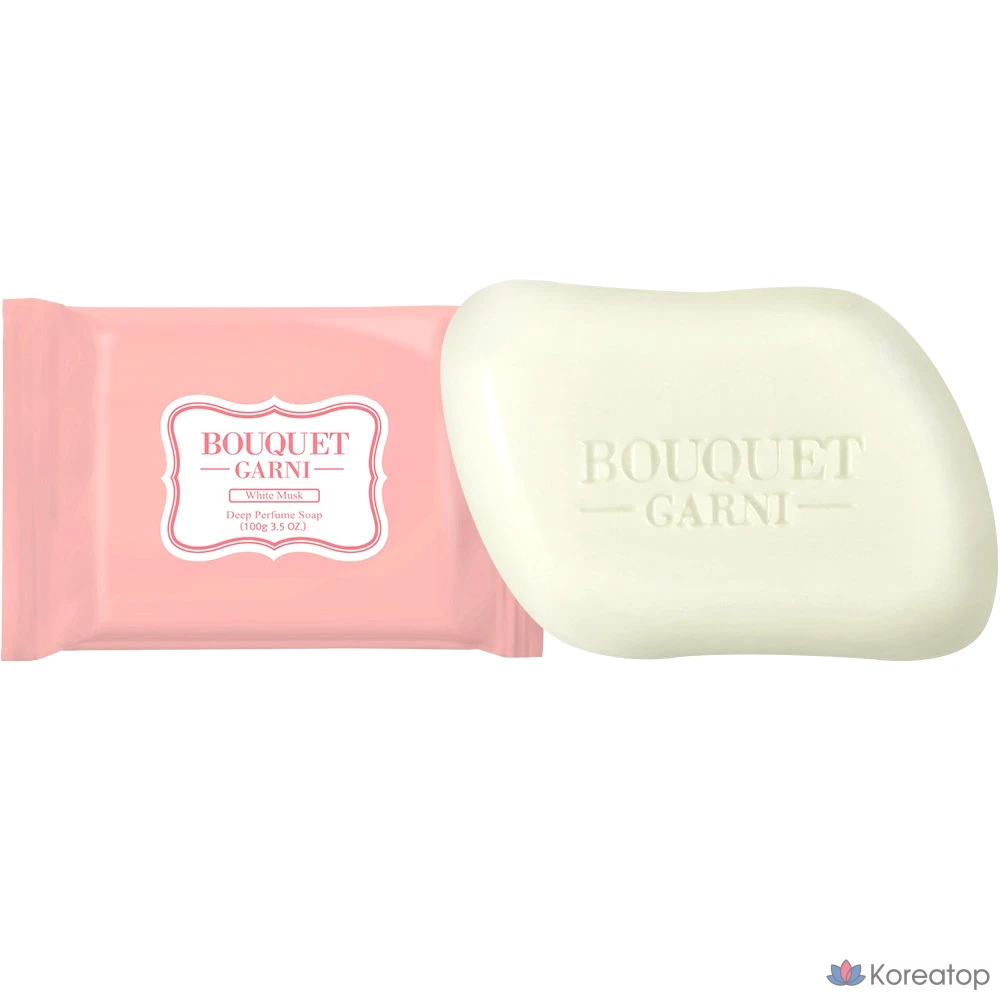 Мыло Bouquet garni Deep Perfume White Musk, 100 г, 1 шт.