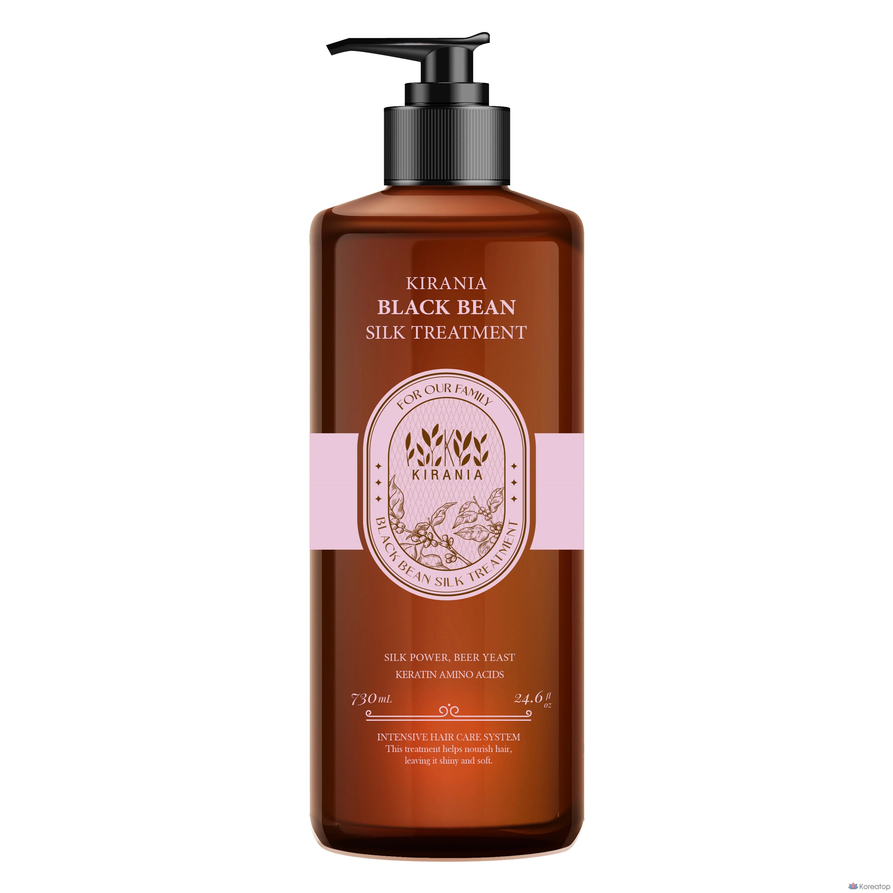 Kirania Black Bean Silk Treatment, 1 шт., 730 мл