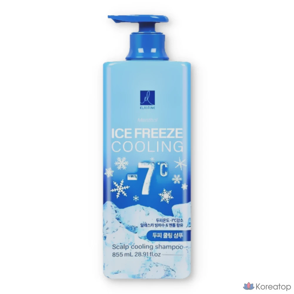 Шампунь Elastine Ice Freeze Scalp Cooling Shampoo Menthol, 855 мл, 1 шт.