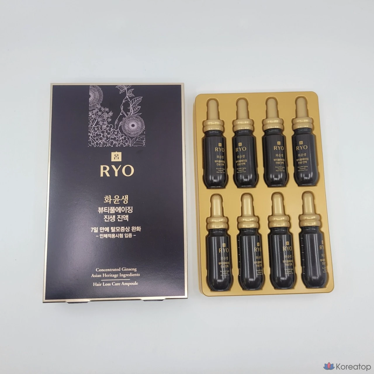 Экстракт женьшеня Ryeo Hwayunsaeng Beautiful Aging, 8 флаконов по 160 мл, 1 упаковка.