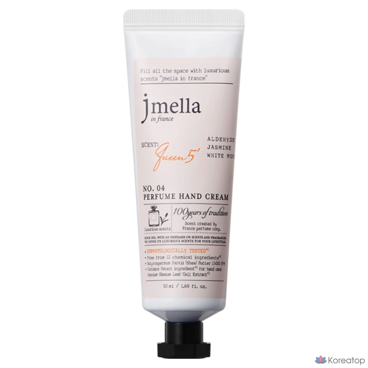 Крем для рук J.Mella in France Queen 5 Perfume, 50 мл, 1 шт.