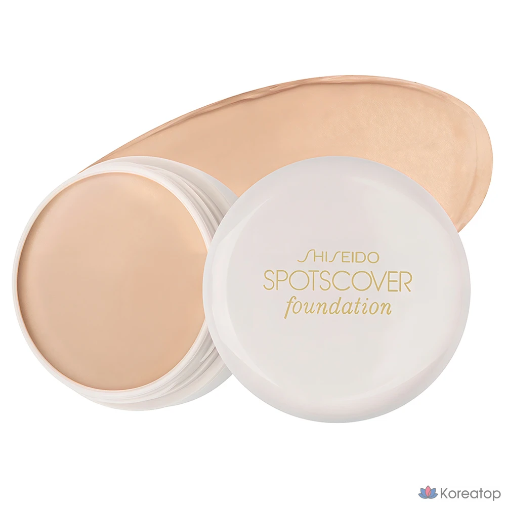 Тональный крем Shiseido Spot Cover Foundation, оттенок S100, 20 г, 1 шт.