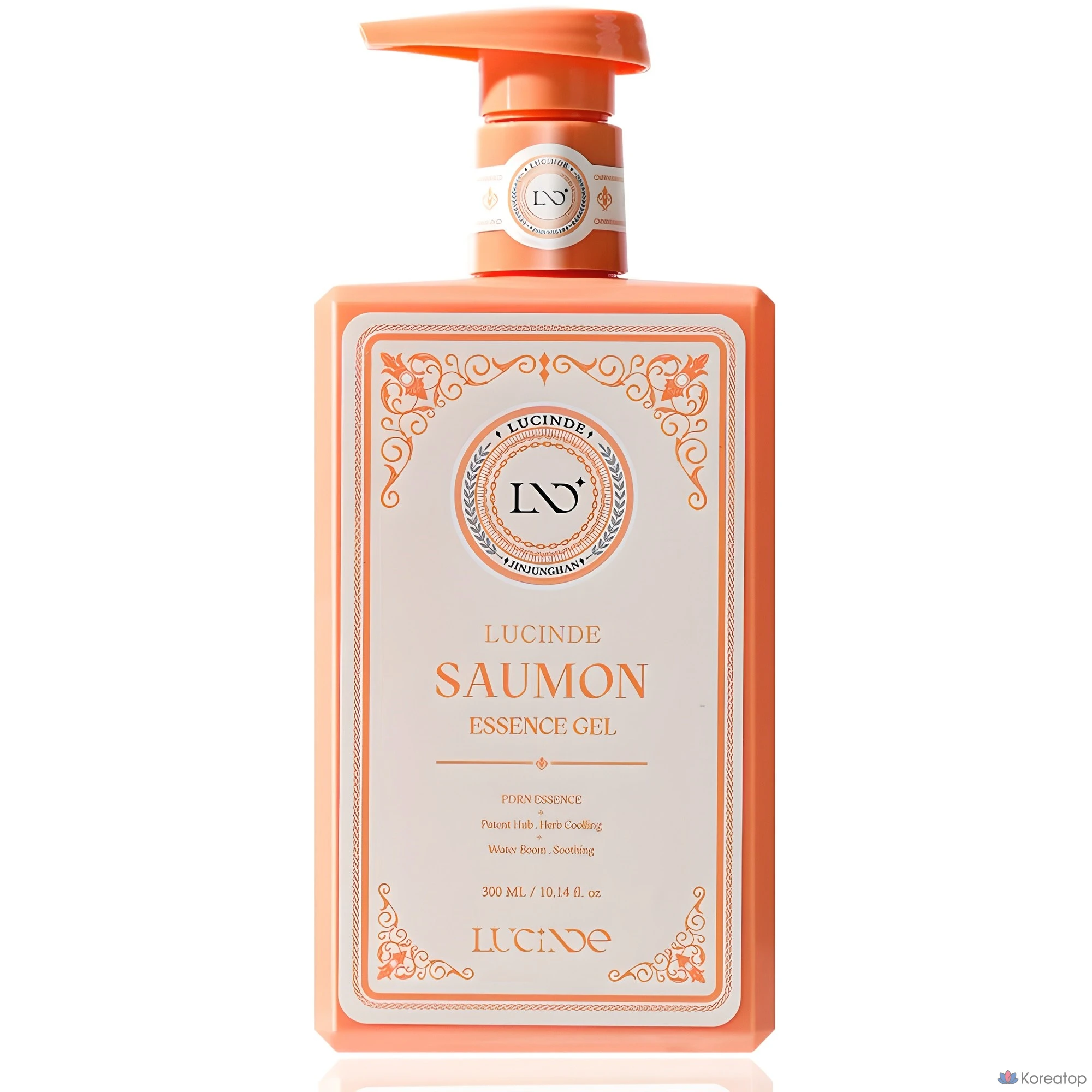 Lusand PDRN Лососевая гиалуроновая кислота Коллаген Увлажняющий Быстросохнущий Успокаивающий Эластичность Пантенол Сквалан Аквапорин Ампула REJURAN Essengel, 1 шт., 300 мл