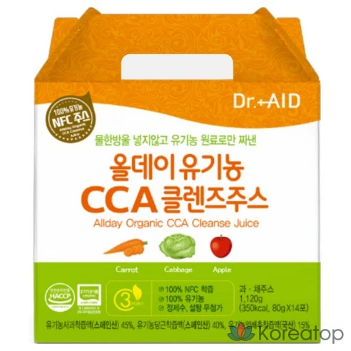 Органический детокс-сок Pepe Ka Detox Diet All Day Organic CCA Cleanse Juice