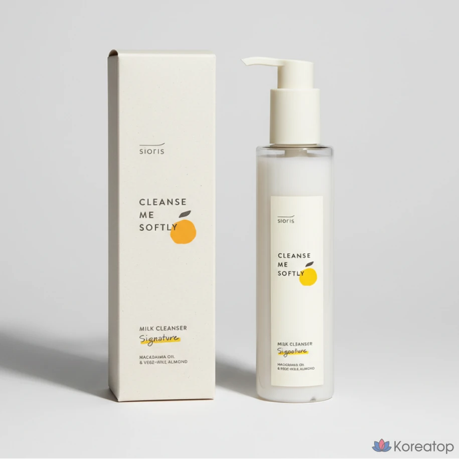 Молочко для умывания Sioris Cleanse Me Softly Milk Cleanser, 200 мл, 1 шт.