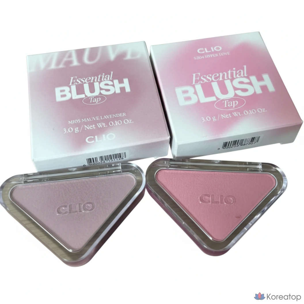 Румяна Essential Blush Tab Clio, 3 г, M106, оттенок Muted Berry, 1 шт.