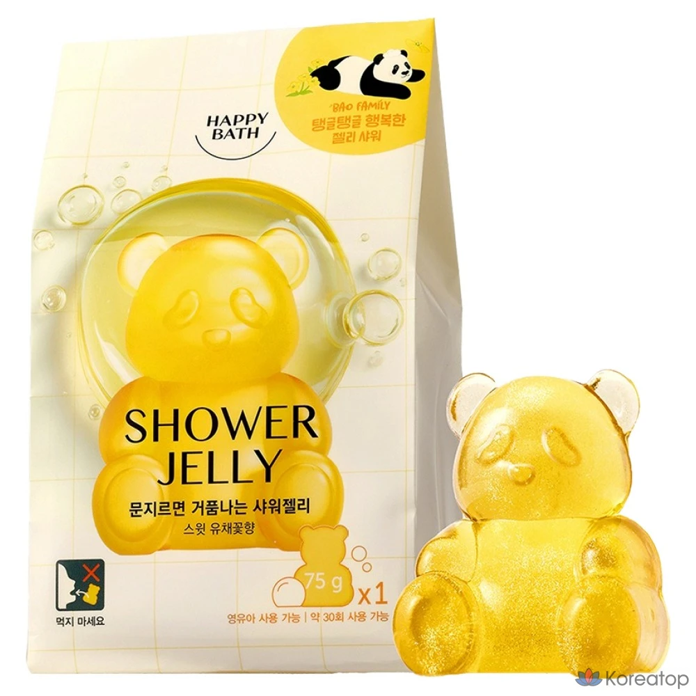 Гель для душа Happy Bath Bao Family Original Collection, аромат рапсовых цветов, 75 г, 1 шт.
