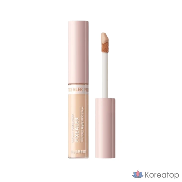 Фиксатор для макияжа The Saem Cover Perfection Fixiller 6,5 г, оттенок 02 Rich Beige, 1 шт.