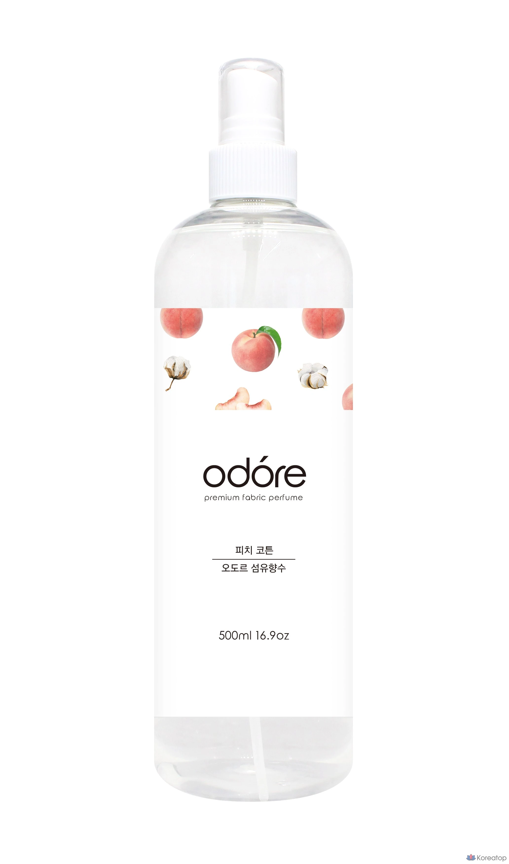 Парфюм для одежды Point& Odor Fabric Perfume, оттенок Peach Cotton, 500 мл, 1 шт.