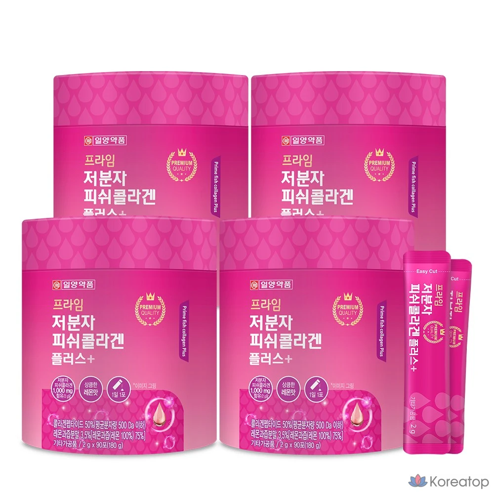 Коллаген Il-Yang Prime Low Molecular Fish Collagen, 180 г, 4 шт.