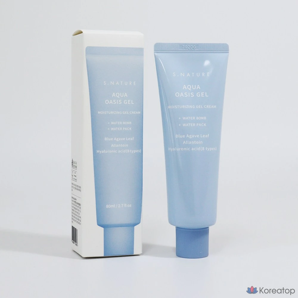 Увлажняющий гель-крем S.NATURE Aqua Oasis Moisture Gel Cream, 80 мл, 1 шт.
