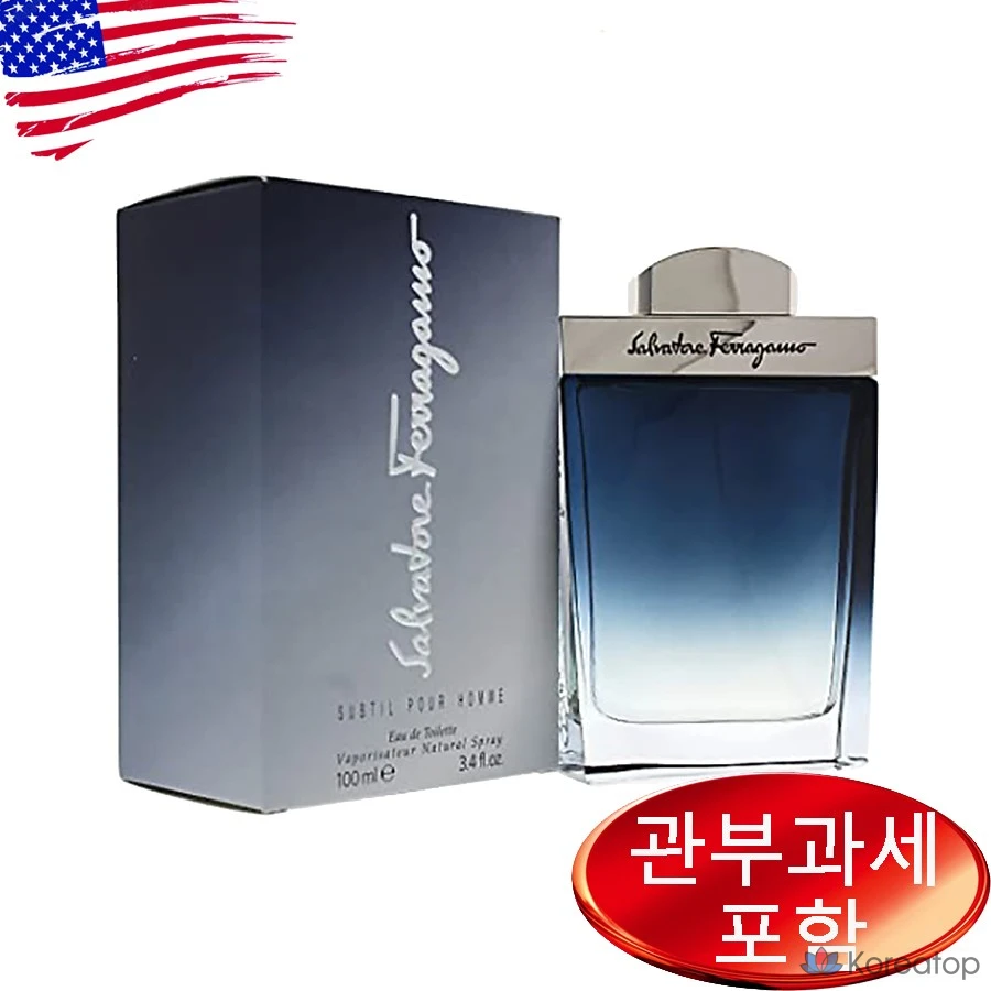 Туалетная вода Ferragamo Subtil Pour Homme, 100 мл, 1 шт.