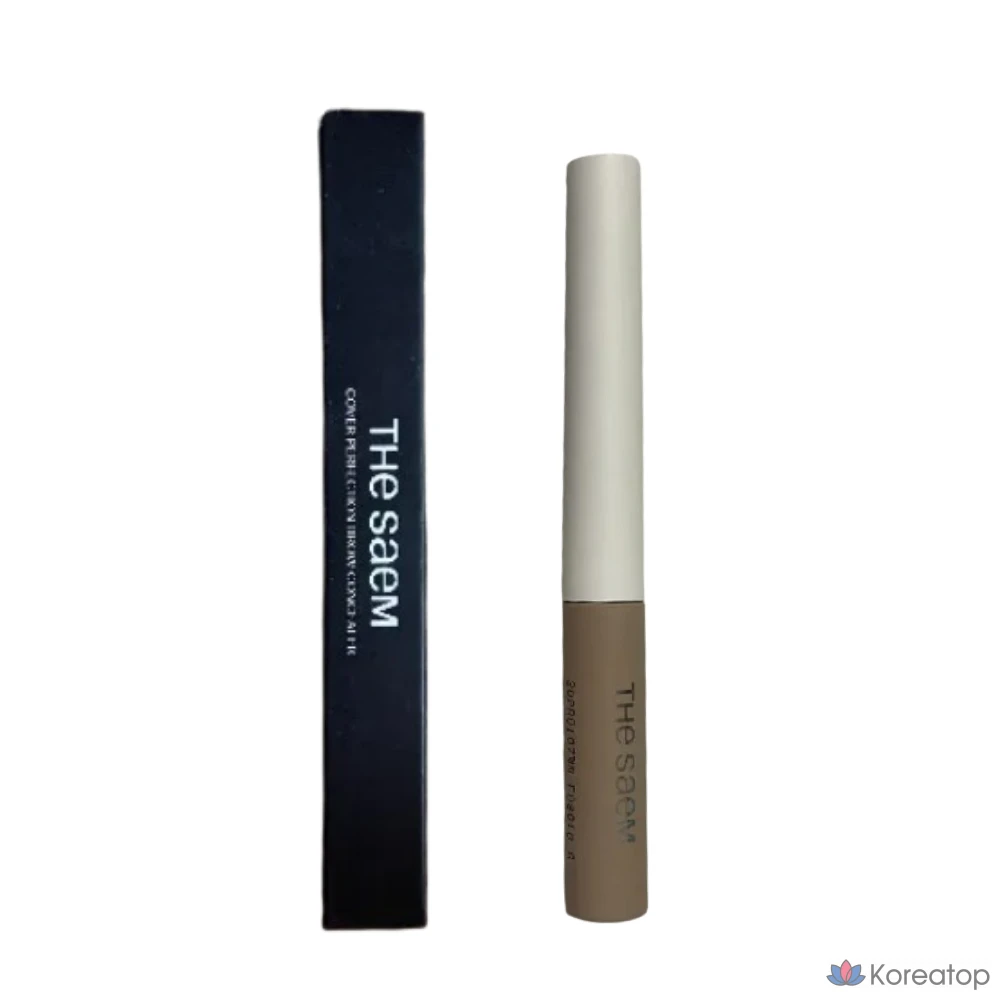 Консилер для бровей The Saem Cover Perfection Brow Concealer, оттенок #01 Tope Beige, 1 шт.