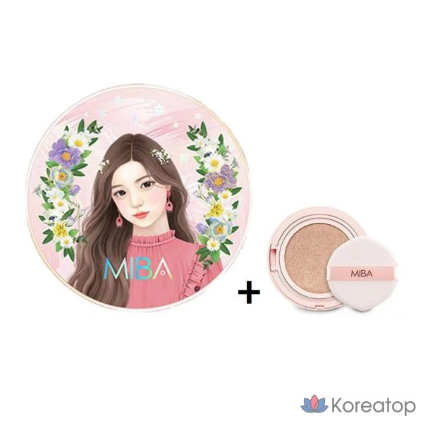 Набор тональных кремов Miba Wang Cushion Season 2 (основной продукт + сменный блок), 25 г, № 23 (основной продукт 1 + сменный блок 1), 1 шт.