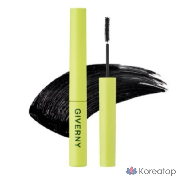Тушь для ресниц Giverny Fit Sensitive Long Lash Mascara, оттенок 01 Black, 3 мл, 1 шт.