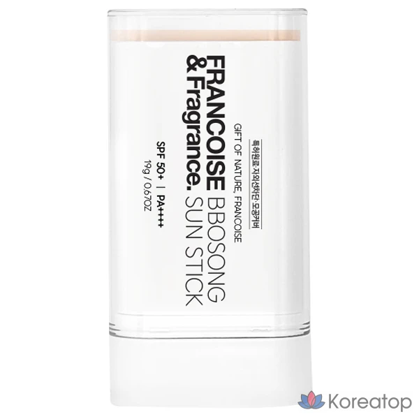 Солнцезащитный стик Francoise&amp;fragrance. Soft Sun Stick SPF50+ PA++++, 19 г, 1 шт.