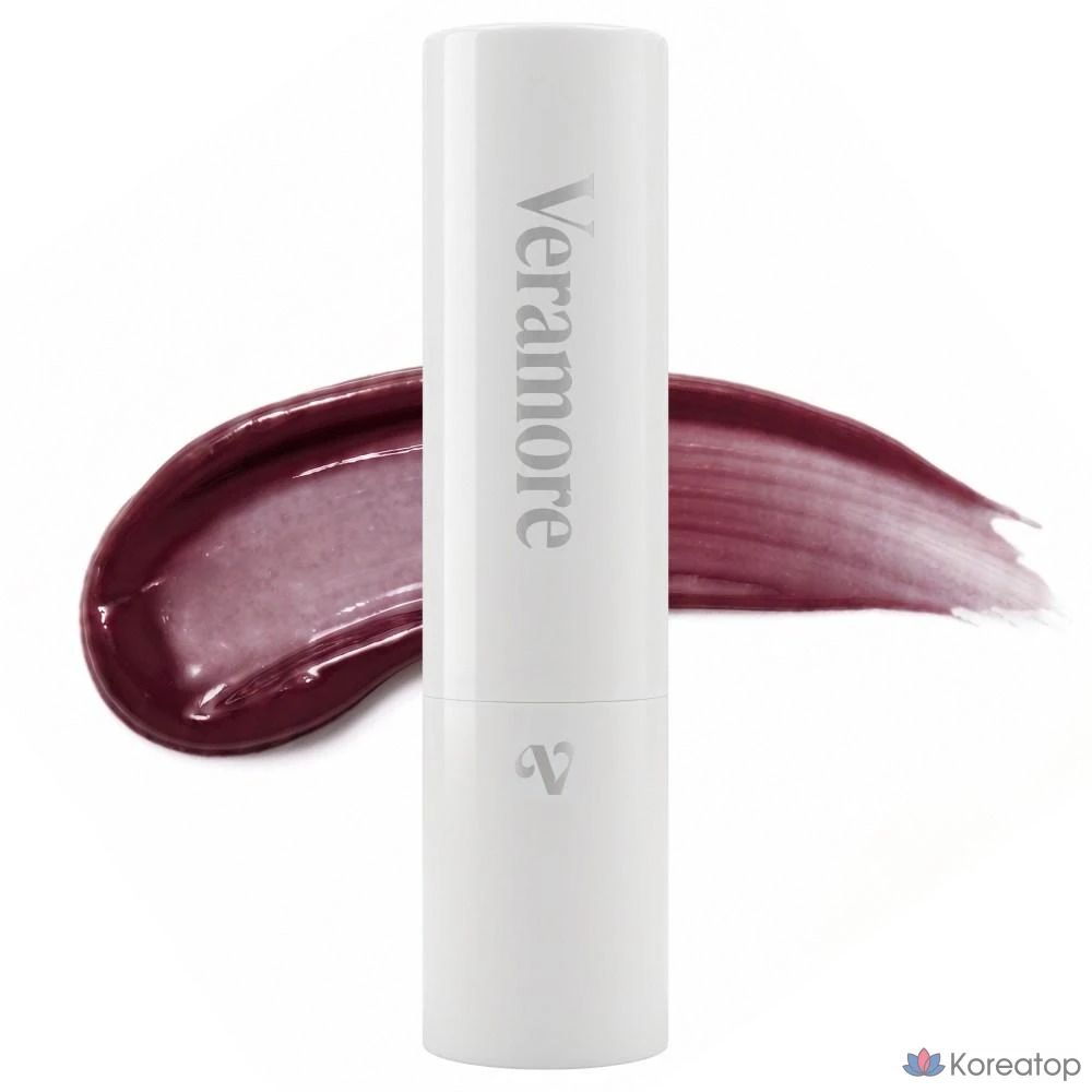 Бальзам для губ VERAMORE Glow Veil Plumping Lip Balm, оттенок Mauve, 4 г, 1 шт.