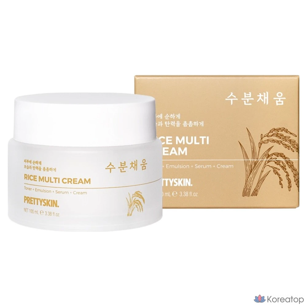 Мульти-крем PrettySkin Rice, 1 шт., 100 мл