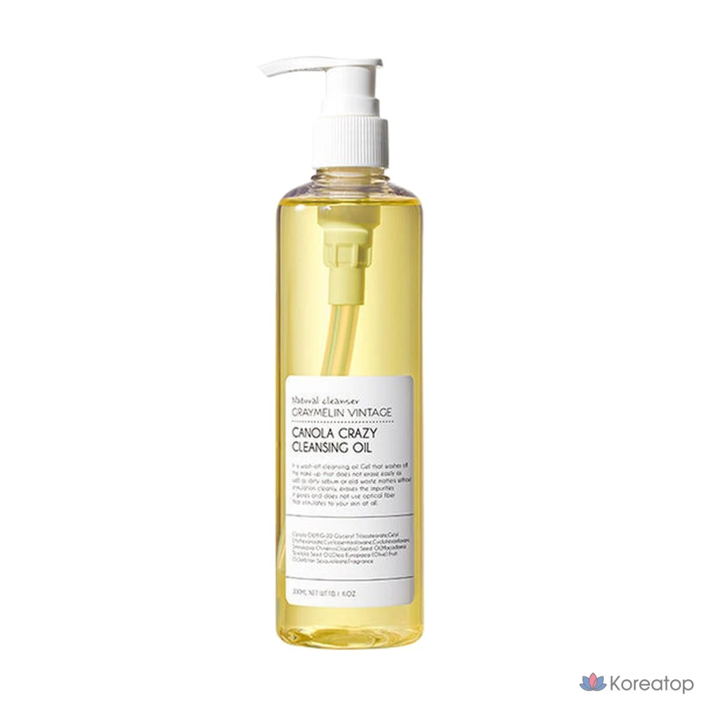 Очищающее масло Graymelin Canola Cleansing Oil, 300 мл, 1 шт.
