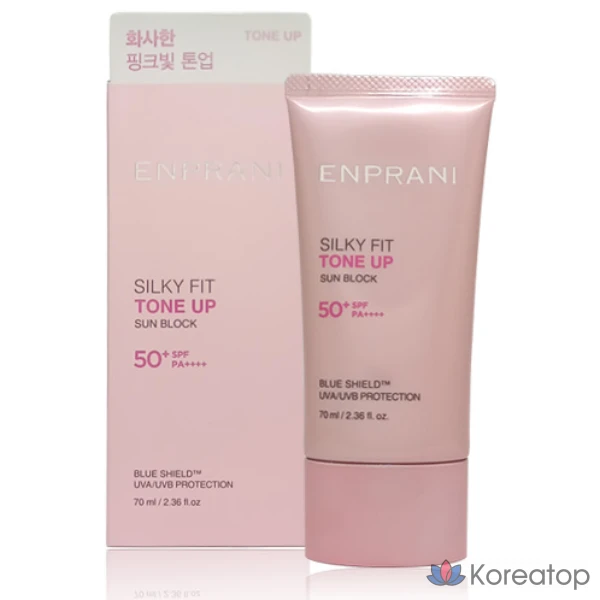 Солнцезащитный крем Enprani Silky Fit, 70 мл, 1 шт.
