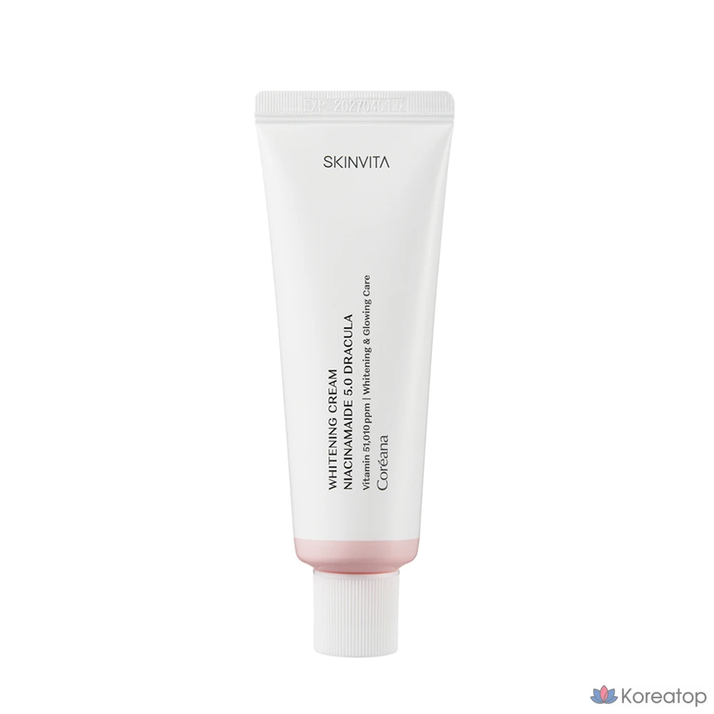 Coreana Skin Vita Niacin 5.0 Dracula Увлажняющий успокаивающий тонус для чувствительной кожи, 1 шт., 60 мл