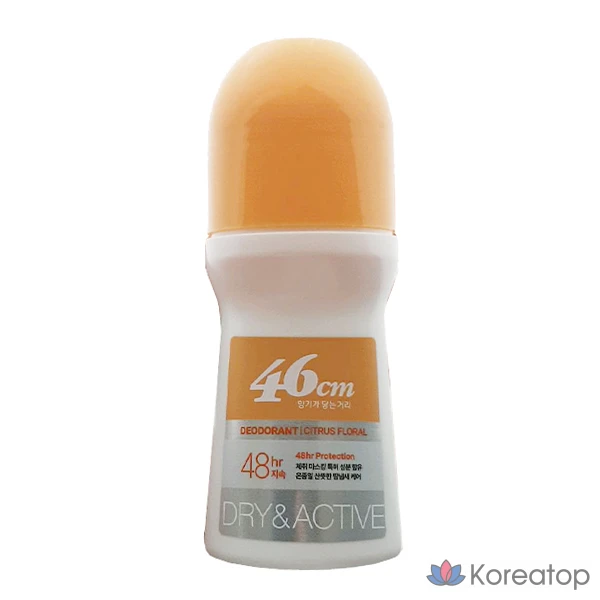 Дезодорант-роллер Pure Derma 46cm Niacinamide Roll-On Deodorant Citrus Floral, 75 мл, 1 шт.