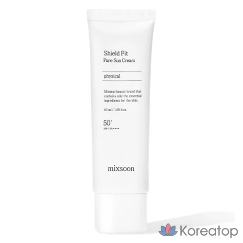 Солнцезащитный крем MIXSOON Shield Fit Pure Sun Cream SPF50+ PA++++, 50 мл, 1 шт.